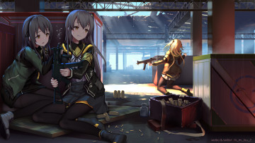 Картинка аниме girls+frontline girls frontline