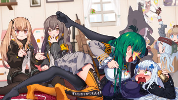 Картинка аниме girls+frontline girls frontline