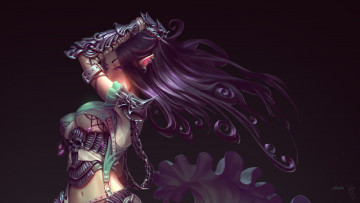 Картинка фэнтези эльфы девушка арт tsuki эльфийка cassio yoshiyaki эльф