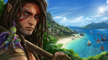 Картинка фэнтези эльфы взгляд