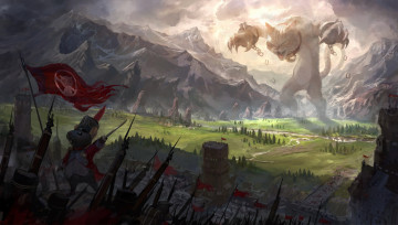 Картинка фэнтези существа кот мышь