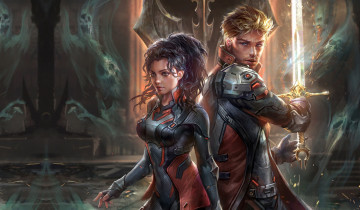 Картинка фэнтези люди realm of darkness illustrator арт jeremy chong