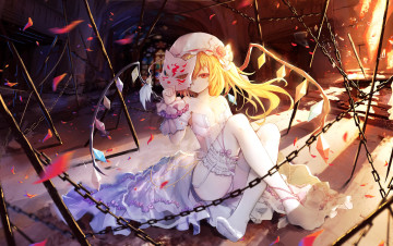 Картинка аниме touhou flandre scarlet