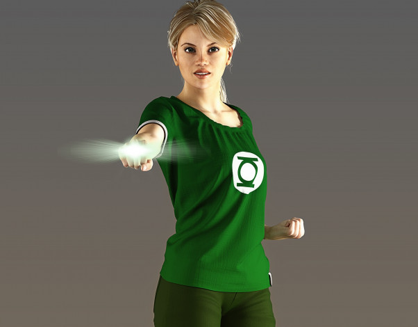 Обои картинки фото 3д графика, люди , people, девушка, фон, взгляд