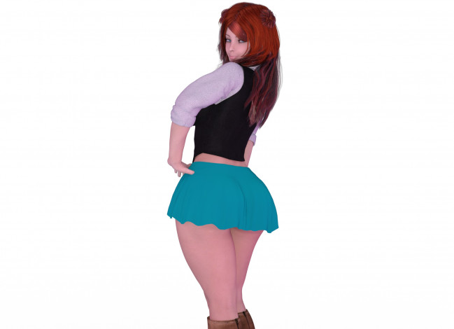 Обои картинки фото 3д графика, люди , people, фон, взгляд, девушка