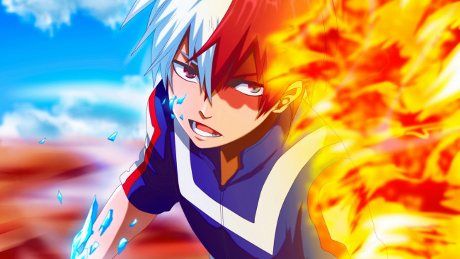 Обои картинки фото аниме, boku no hero academia, парень