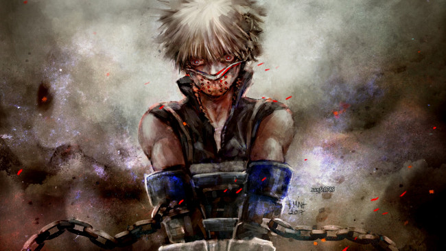 Обои картинки фото аниме, boku no hero academia, парень