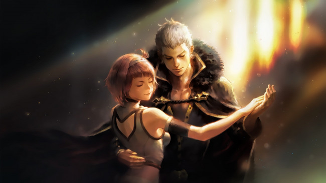 Обои картинки фото аниме, shingeki no bahamut, man, anime, shingeki, no, bahamut, virgin, soul, by, sanoboss, girl, japonese, manga