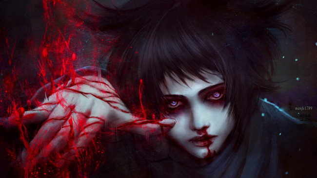 Обои картинки фото фэнтези, вампиры, парень