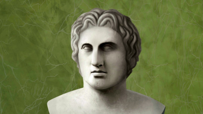 Обои картинки фото рисованное, - другое, лицо, скульптура