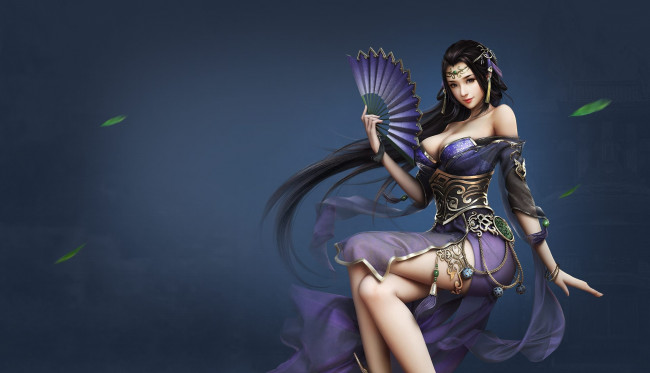 Обои картинки фото фэнтези, девушки, арт, yonglin, yao, девушка