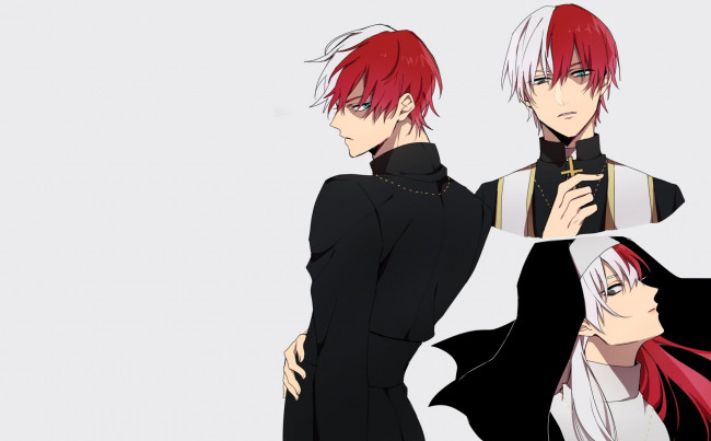 Обои картинки фото аниме, boku no hero academia, моя, геройская, академия