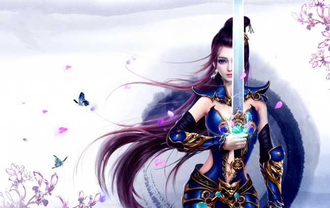 Обои картинки фото фэнтези, девушки, девушка