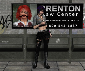 Картинка 3д+графика люди+ people девушка взгляд фон