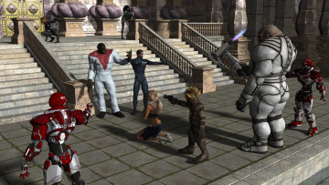 Картинка 3д+графика фантазия+ fantasy фон взгляд девушки