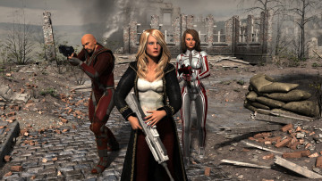 Картинка 3д+графика фантазия+ fantasy взгляд девушки фон