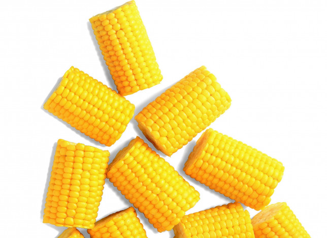 Обои картинки фото еда, кукуруза, початки