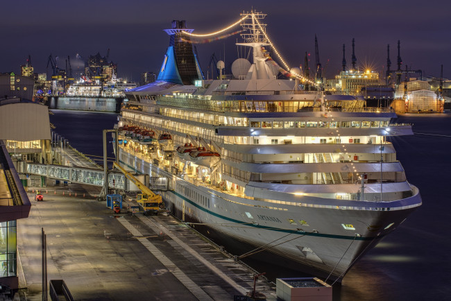 Обои картинки фото artania, корабли, лайнеры, круиз, лайнер