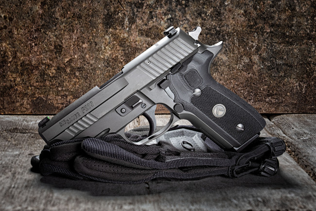 Обои картинки фото sig sauer p229 legion, оружие, пистолеты, ствол