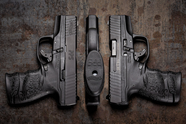 Обои картинки фото walther pps m2, оружие, пистолеты, ствол