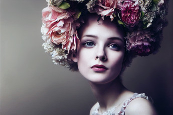 Картинка девушки -+лица +портреты портрет креатив