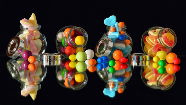 Обои картинки фото еда, конфеты,  шоколад,  мармелад,  сладости, драже, мармелад