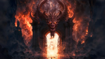 обоя фэнтези, демоны, нейросети, графика, нейроарт, ai, art, нейронные, сети, рисунки, нейро, искусство, нейрографика, graphics, neuroart, neural, networks, drawings, neuro, neurography