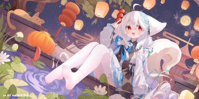 Обои картинки фото аниме, магия,  колдовство,  halloween, девушка, хэллоуин