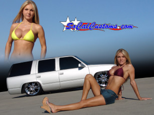 Картинка автомобили авто девушками