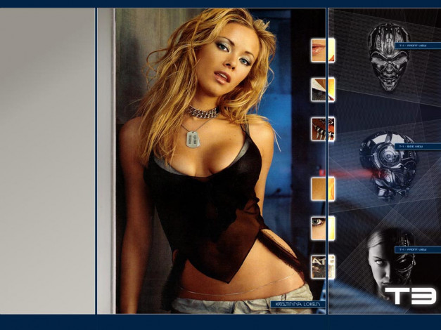 Обои картинки фото Kristanna Loken, девушки