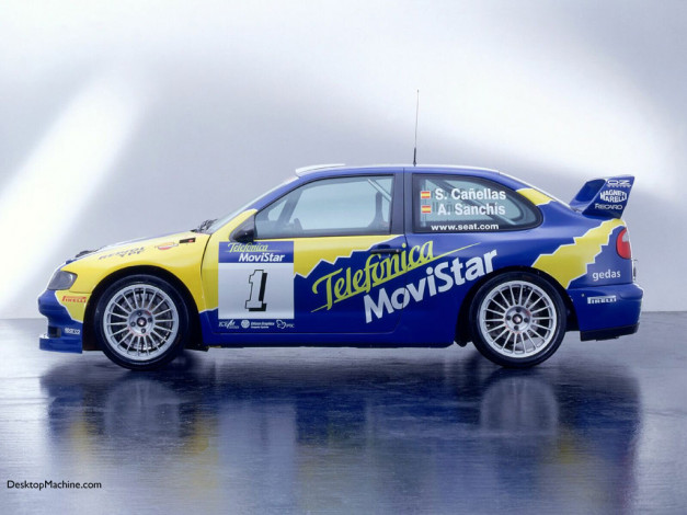 Обои картинки фото seat, cordoba, wrc, автомобили