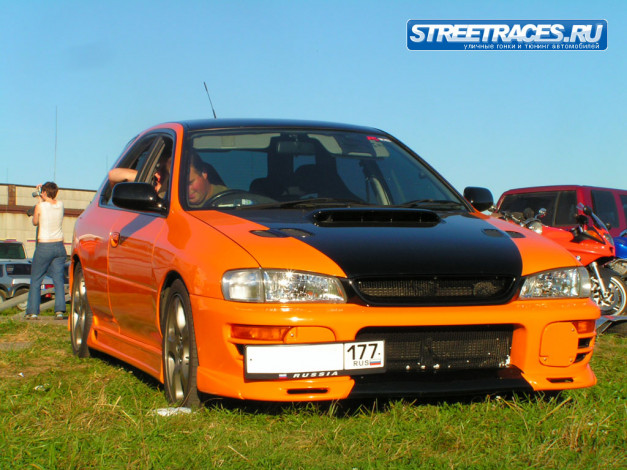 Обои картинки фото subaru, impreza, turbo, автомобили