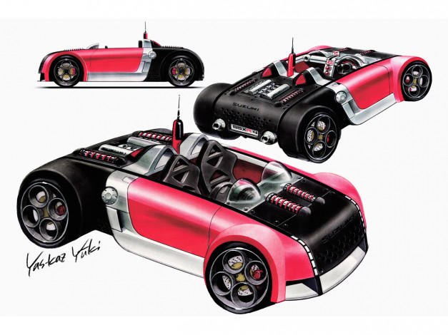 Обои картинки фото suzuki, gsx, r4, автомобили