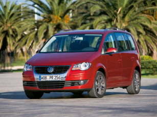 Картинка volkswagen touran 2007 автомобили