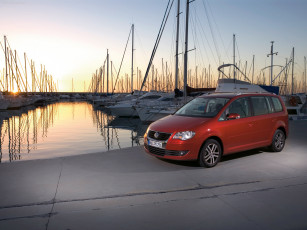 Картинка volkswagen touran 2007 автомобили