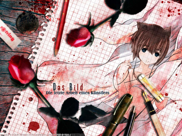 Обои картинки фото аниме, animals