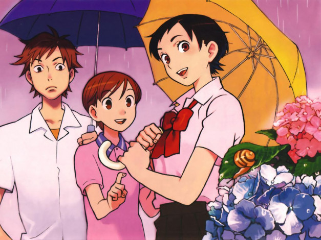 Обои картинки фото аниме, blood 