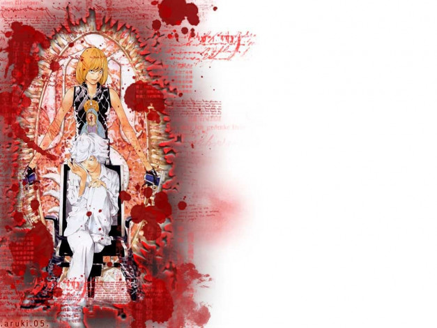 Обои картинки фото dn99, аниме, death, note