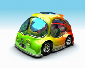 Картинка автомобили 3д