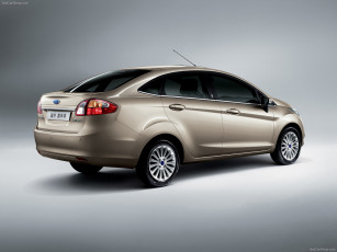 Картинка ford fiesta sedan 2010 автомобили