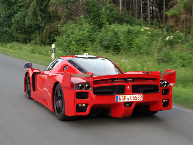 Обои картинки фото 2008, edo, competition, ferrari, fxx, автомобили