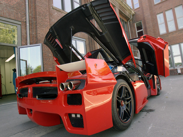 Обои картинки фото 2008, edo, competition, ferrari, fxx, автомобили