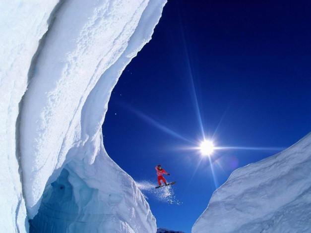 Обои картинки фото спорт, сноуборд