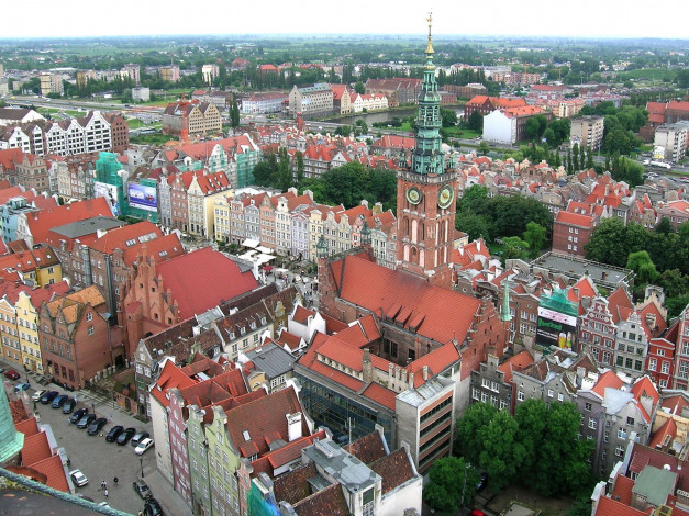 Обои картинки фото города, гданьск, польша