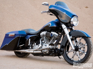 Картинка 2002 harley davidson electra glide мотоциклы customs