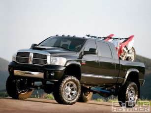 Картинка 2008 dodge ram 3500 автомобили custom pick up