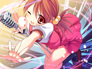 Картинка аниме headphones instrumental