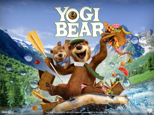 обоя медведь, йоги, мультфильмы, yogi, bear