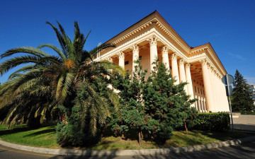 Картинка города здания дома