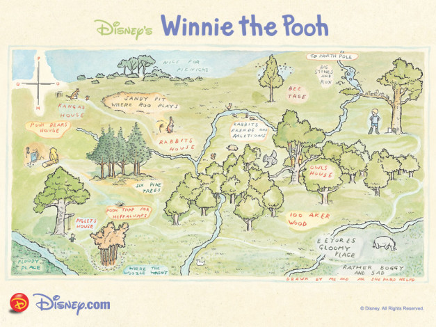 Обои картинки фото мультфильмы, winnie, the, pooh